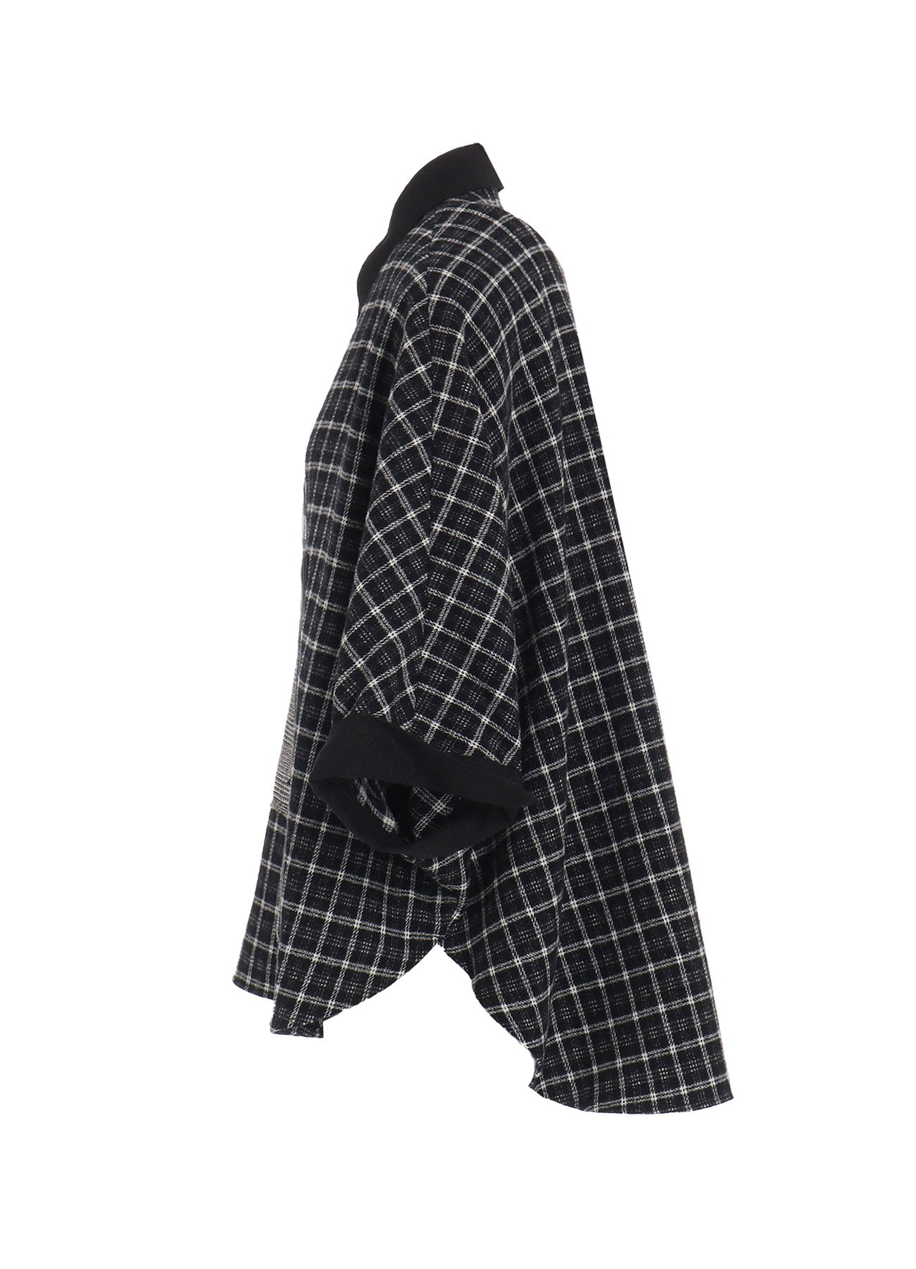 【11/8 12:00(JST) Release】MULTI PLAID DOLMAN SLEEVE BLOUSE