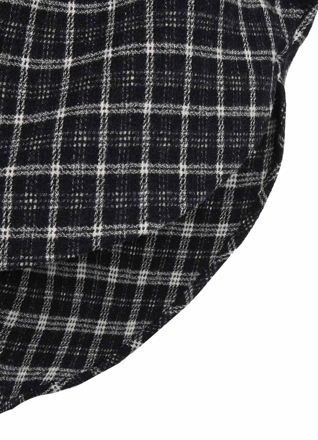 【11/8 12:00(JST) Release】MULTI PLAID DOLMAN SLEEVE BLOUSE