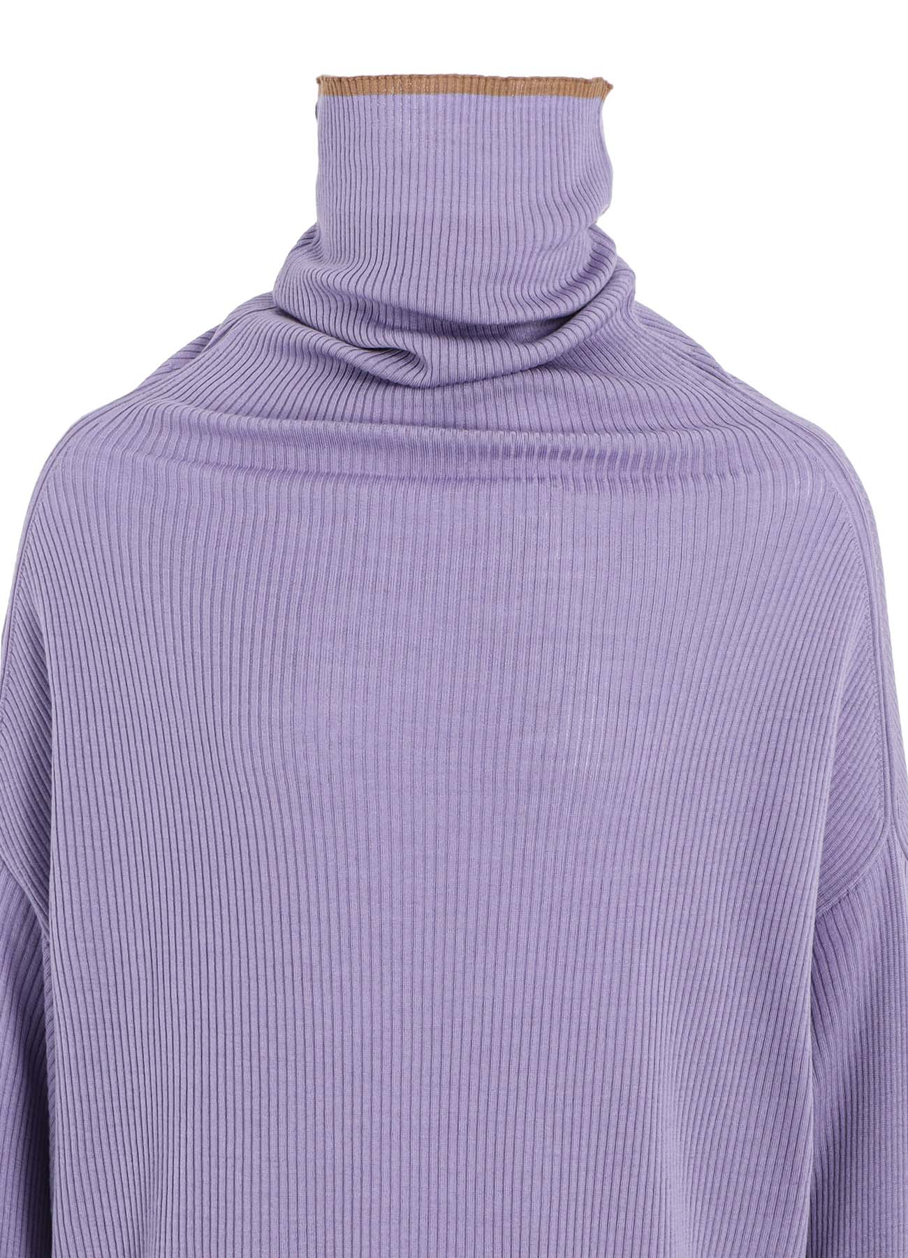 【11/15 12:00(JST) Release】Y's × JOHN SMEDLEY BOTTLE NECK RIBBED KNIT