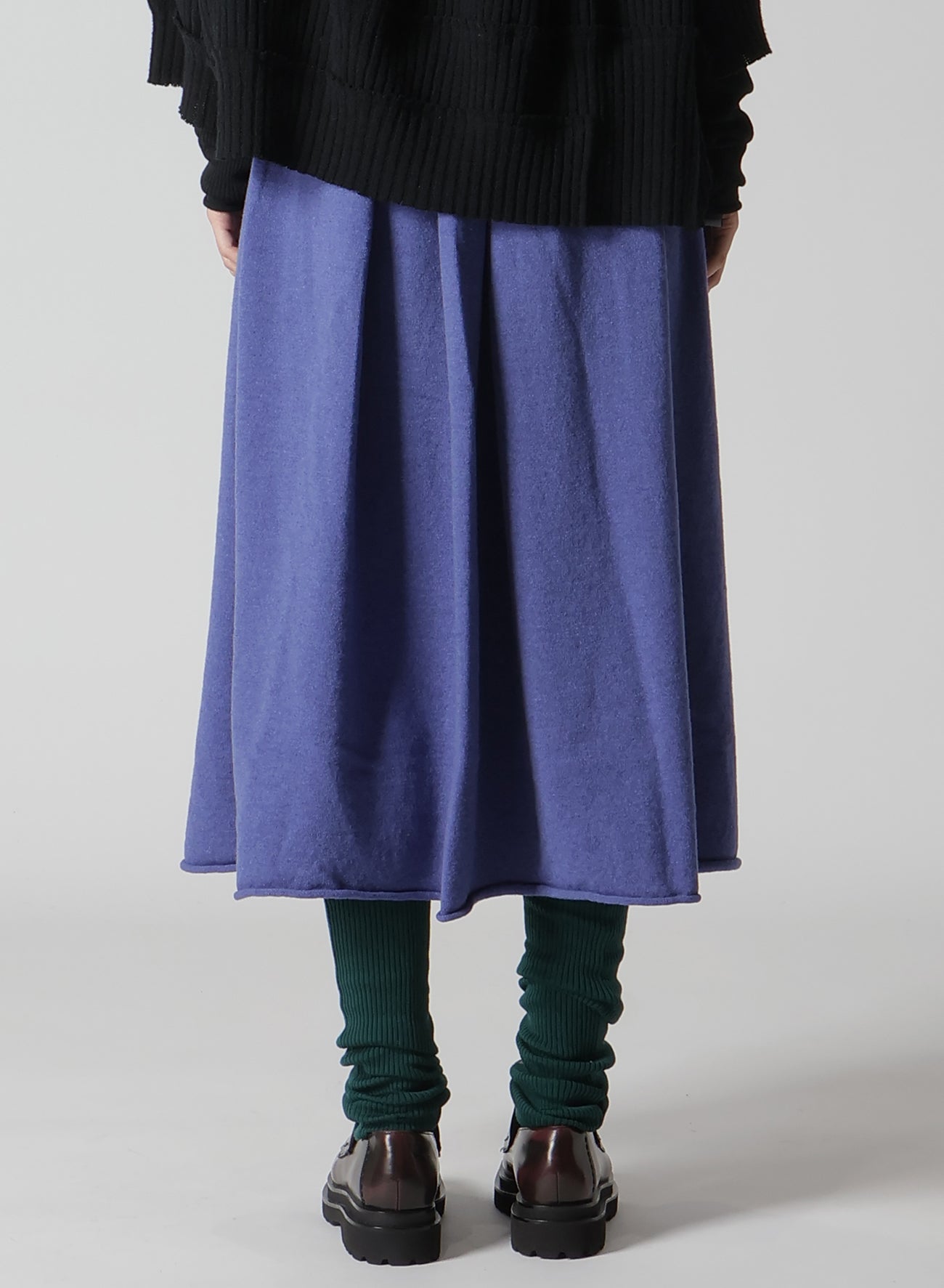 WOOL KNIT SKIRT