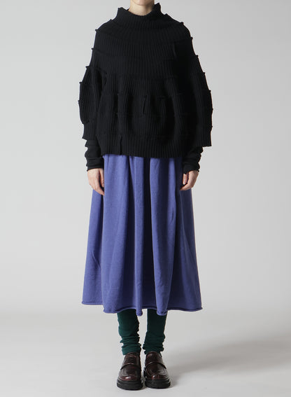 WOOL KNIT SKIRT