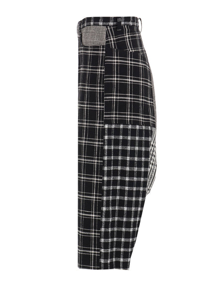 【11/8 12:00(JST) Release】MULTI PLAID SAROUEL PANTS