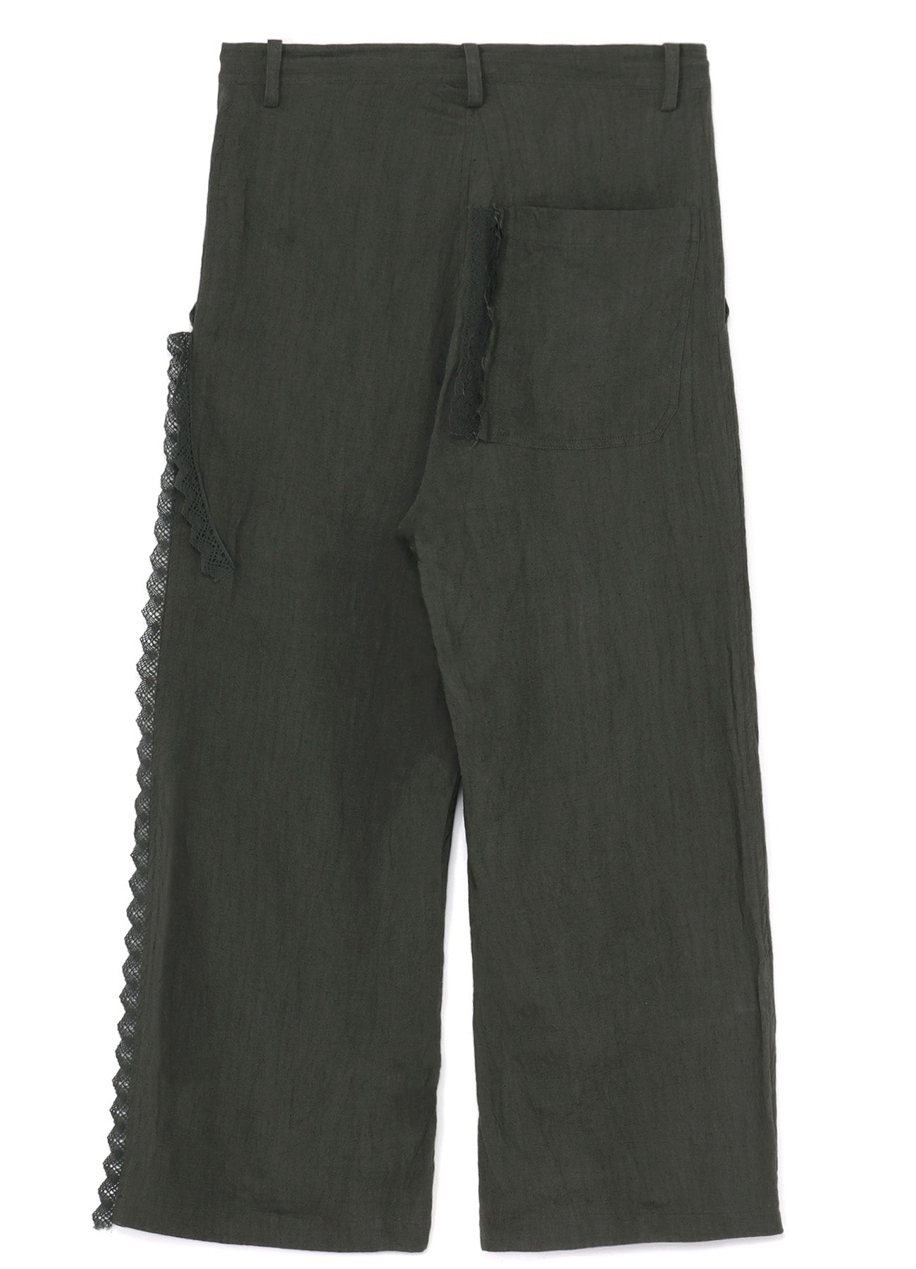 LINEN LONG STRAIGHT PANTS