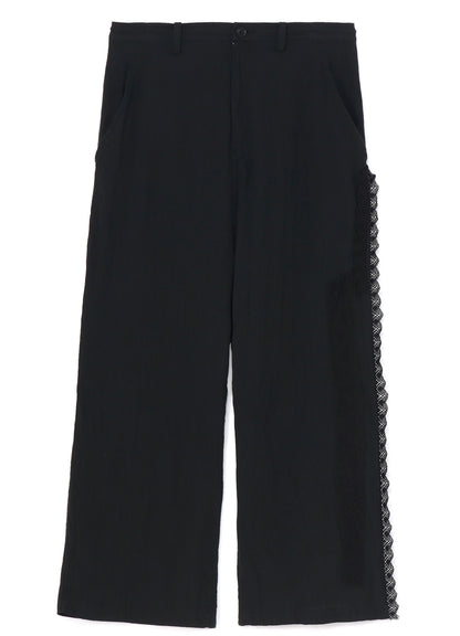 LINEN LONG STRAIGHT PANTS