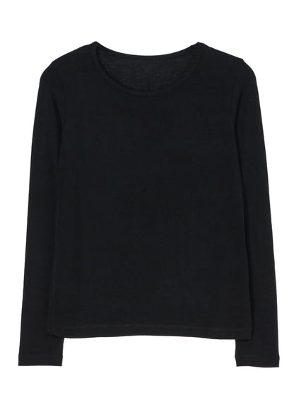 40/ HARD TWISTED RAYON JERSEY LONG SLEEVE T