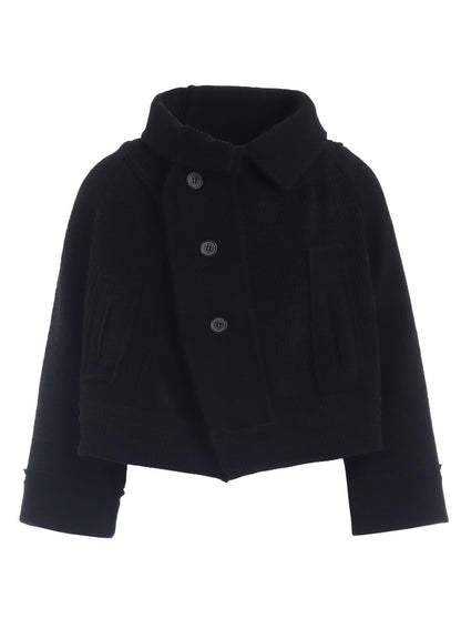 【11/1 12:00(JST) Release】WOOL BREND PILE 3 BUTTON COAT