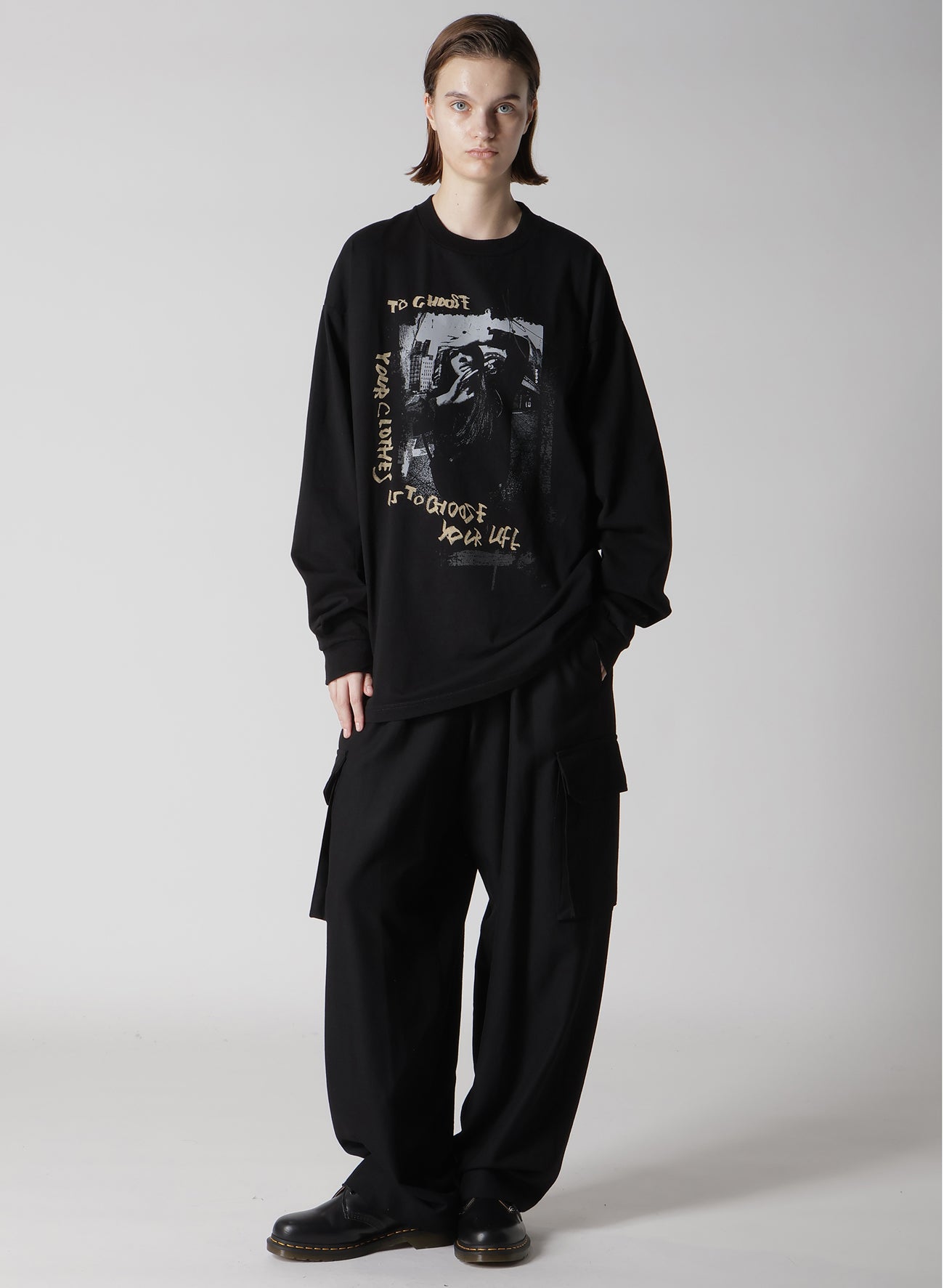 Y's × MAX VADUKUL TOKYO LONG SLEEVE T