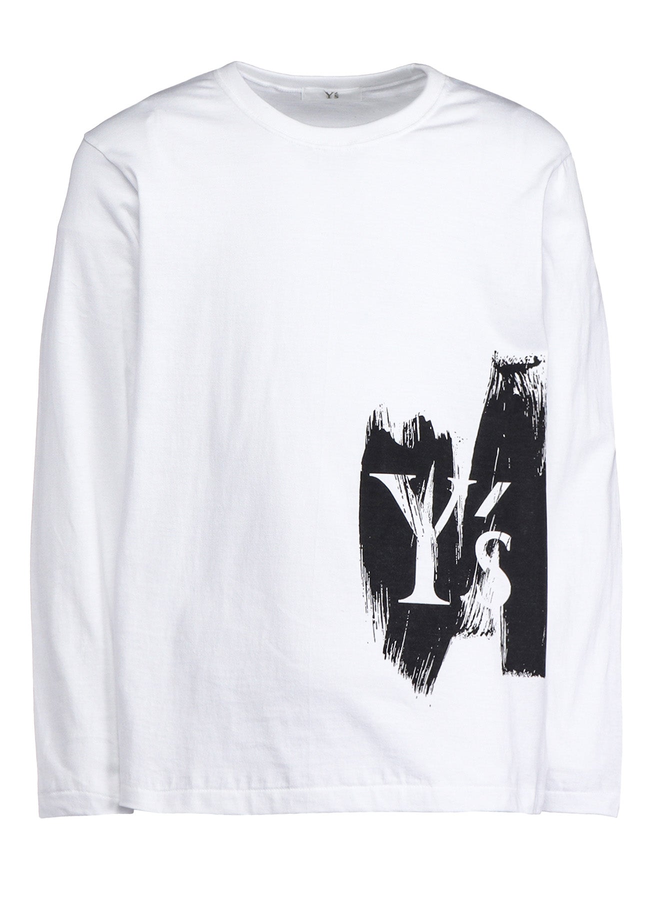 Y'S LOGO/BLUSH PRINT LONG SLEEVE T