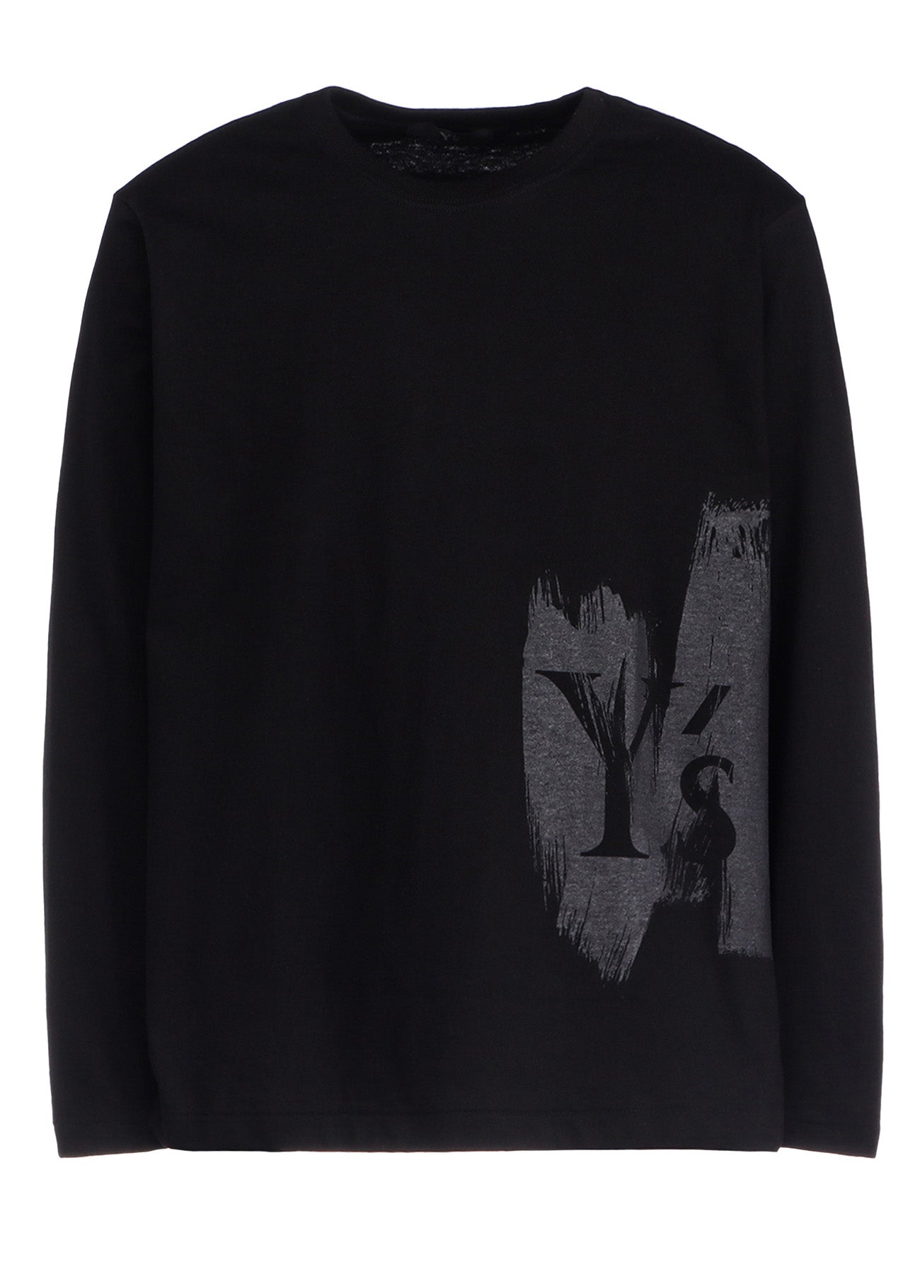 Y'S LOGO/BLUSH PRINT LONG SLEEVE T