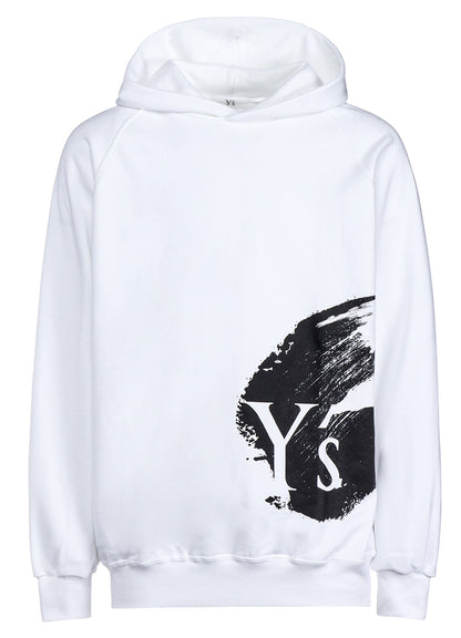 Y'S LOGO/BLUSH PRINT HOODIE