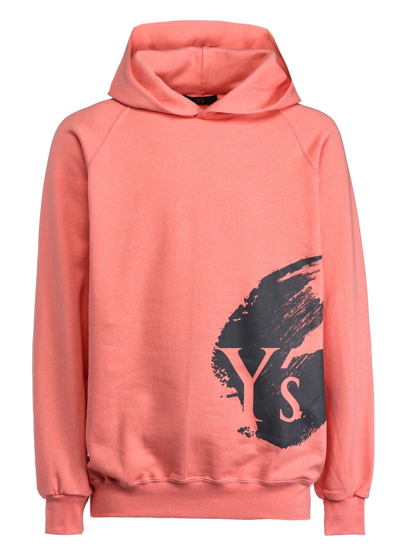 Y'S LOGO/BLUSH PRINT HOODIE