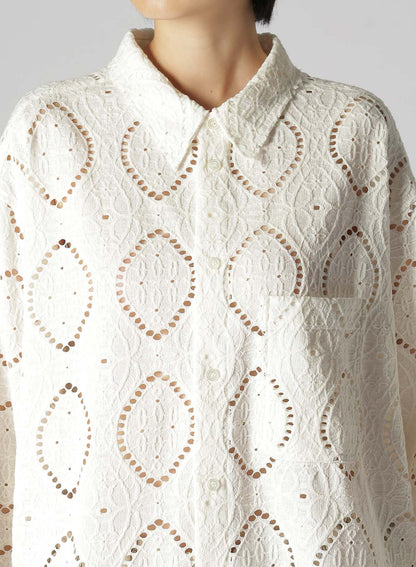 LACE LONG SLEEVE BLOUSE