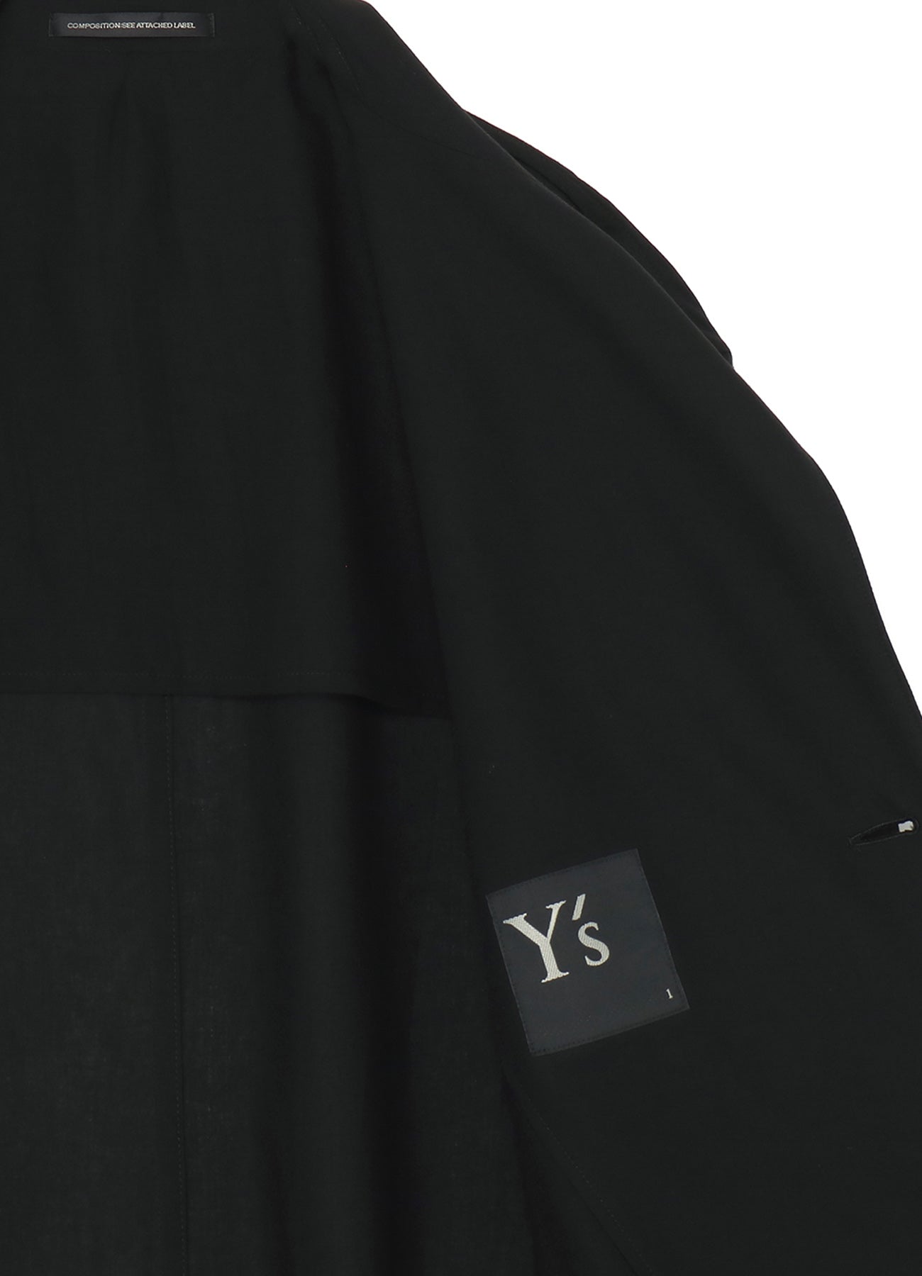 RAYON LINEN LEFT FRONT DOUBLE LAYERED COAT