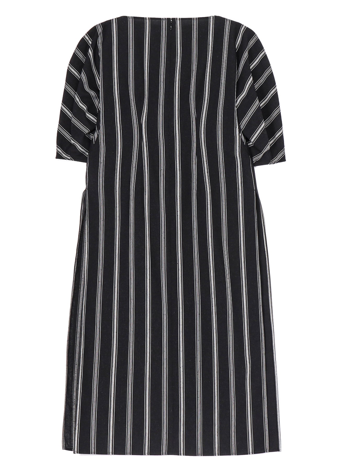 HARD TWISTED STRIPE SLIT DRESS