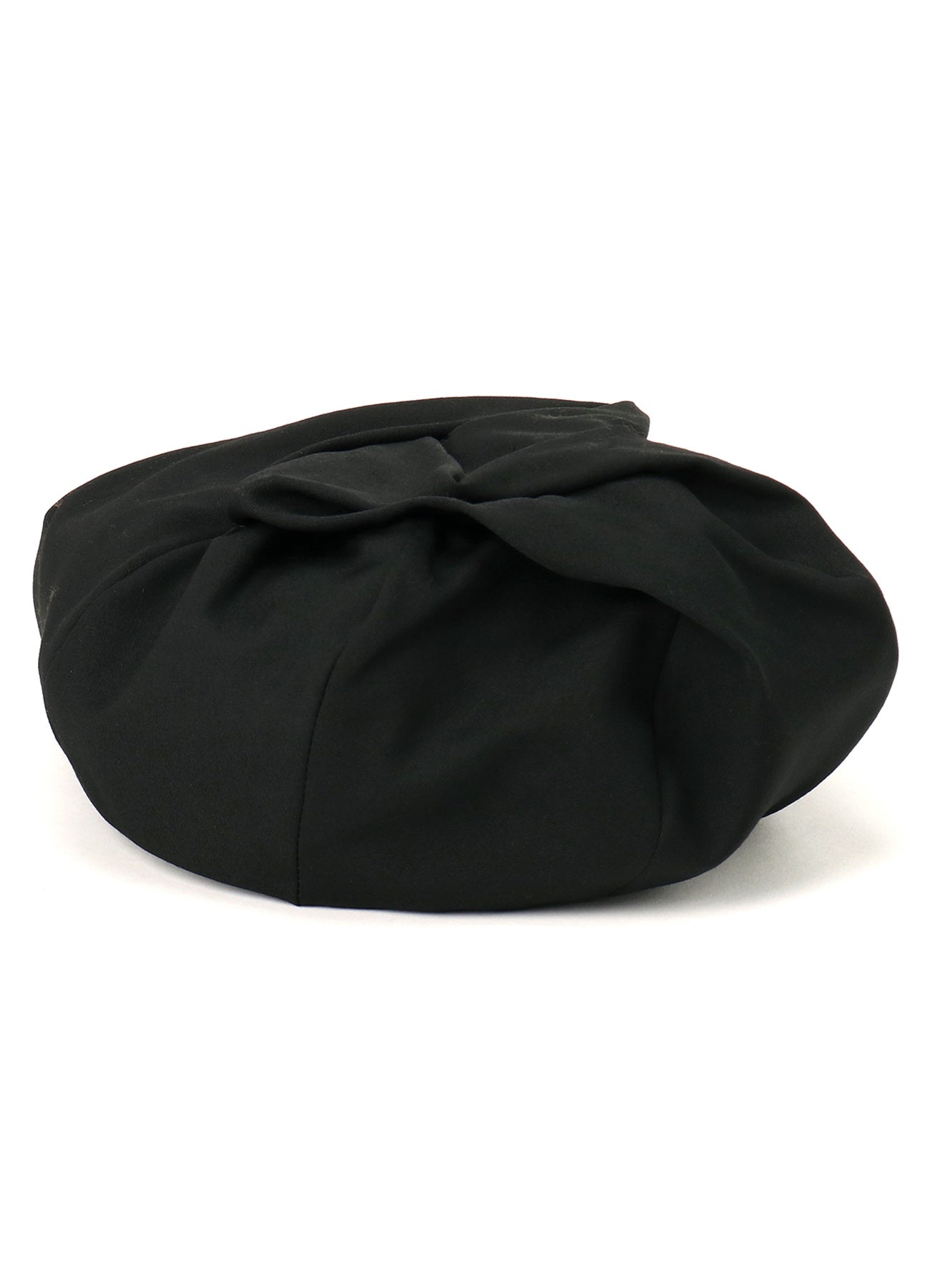 WOOL GABARDINE CROSS BERET