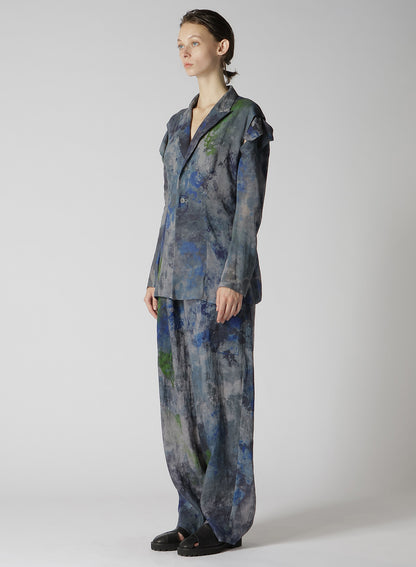 PAINT DESIGN SLEEVE HANG CLOTH JACKET