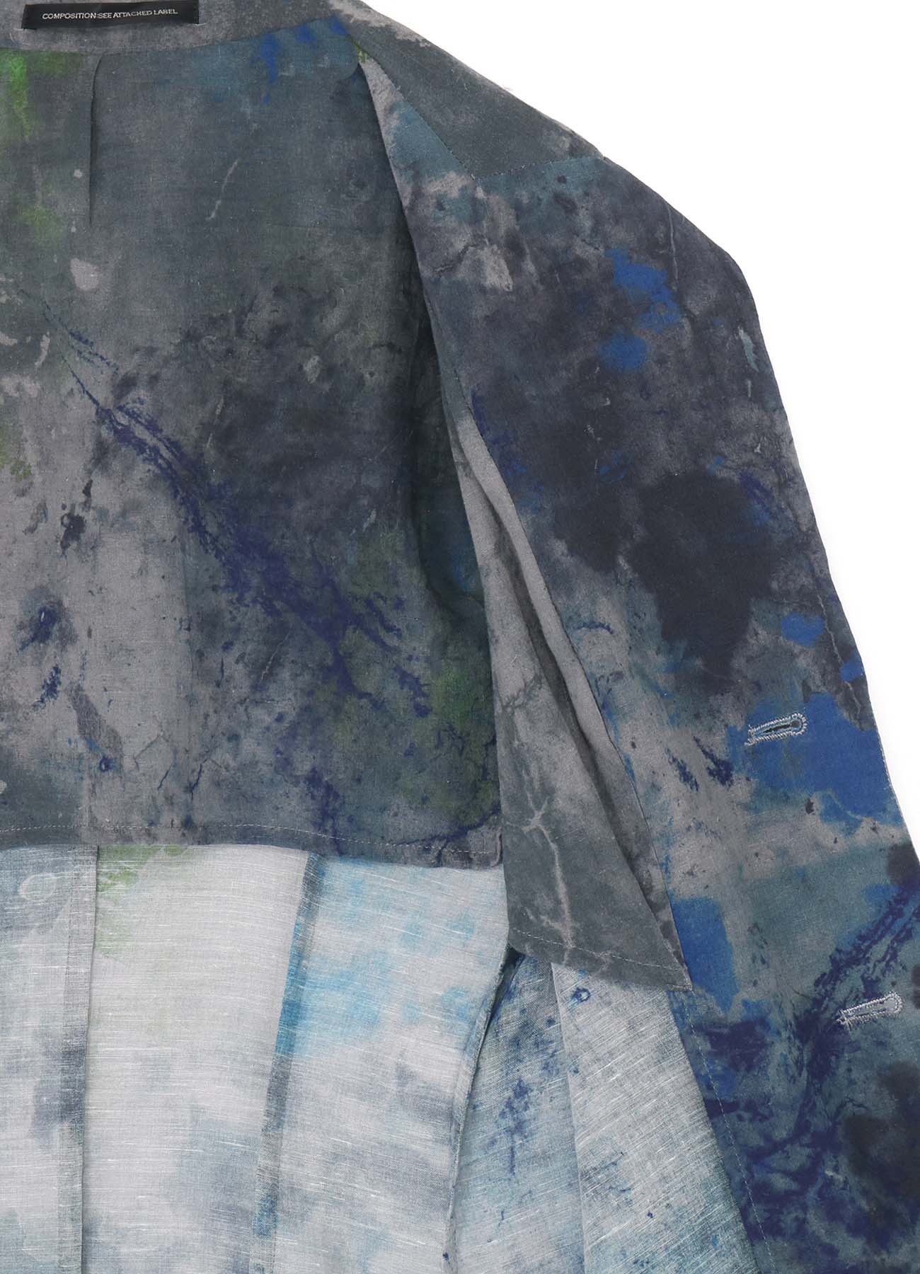 PAINT DESIGN SLEEVE HANG CLOTH JACKET