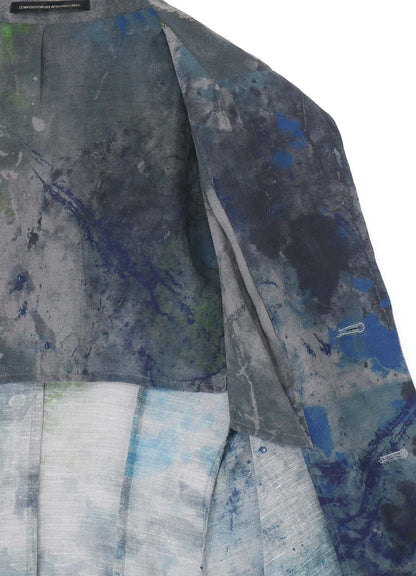 PAINT DESIGN SLEEVE HANG CLOTH JACKET