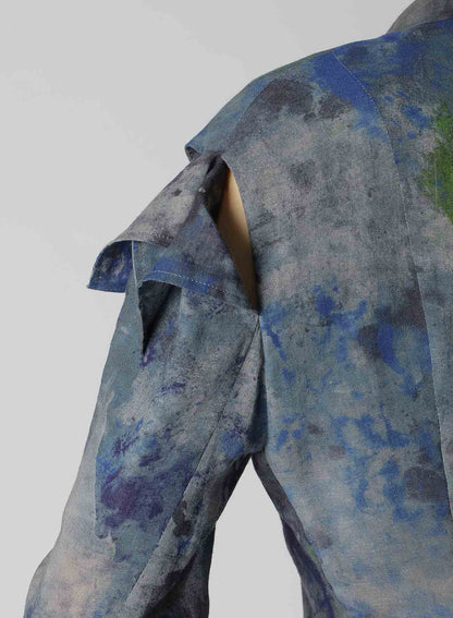 PAINT DESIGN SLEEVE HANG CLOTH JACKET