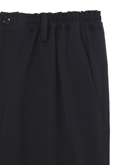 WOOL GABARDINE SKIRT PANTS