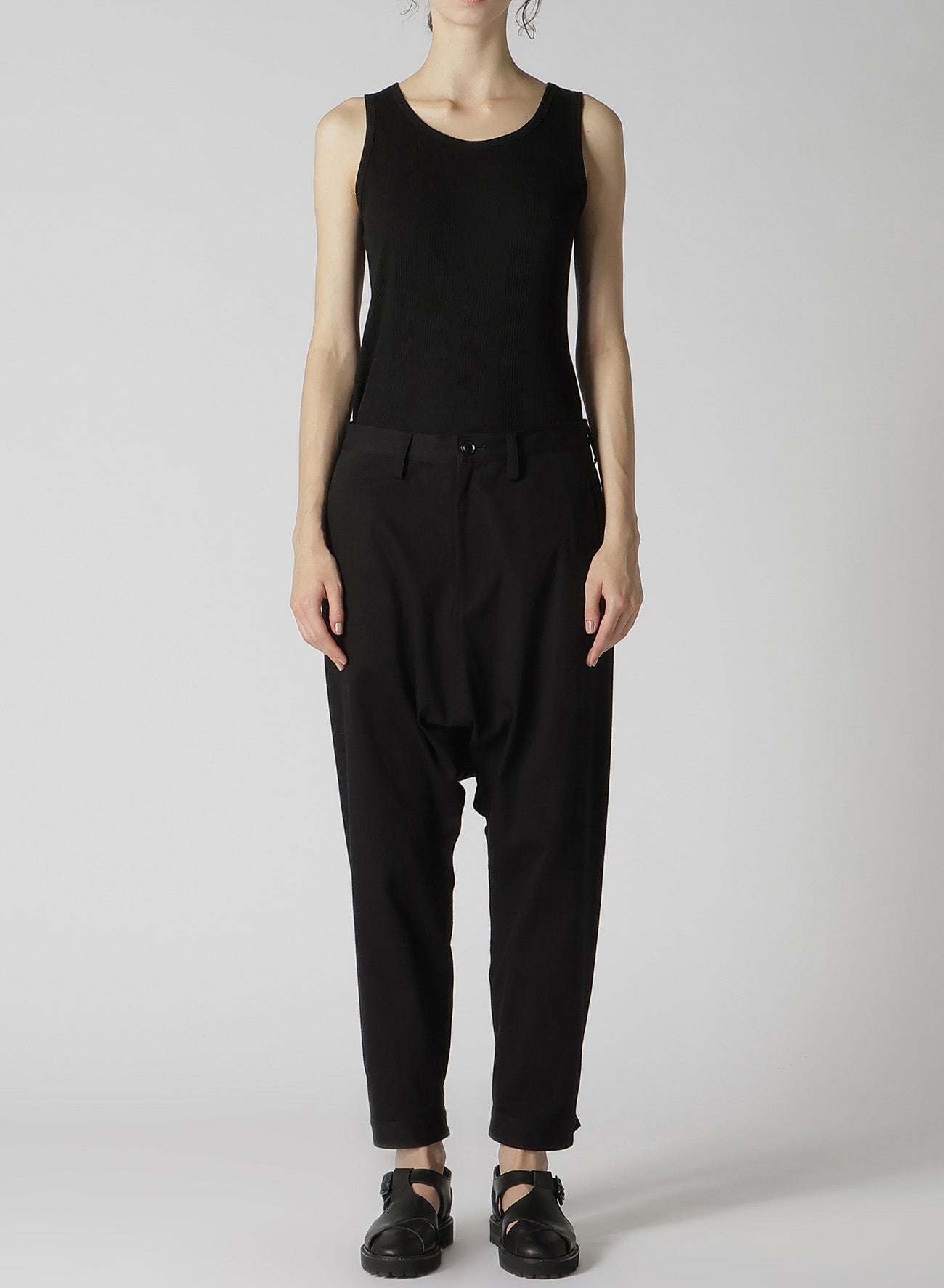 UNEVEN YARN SOFT TWILL SARROUEL