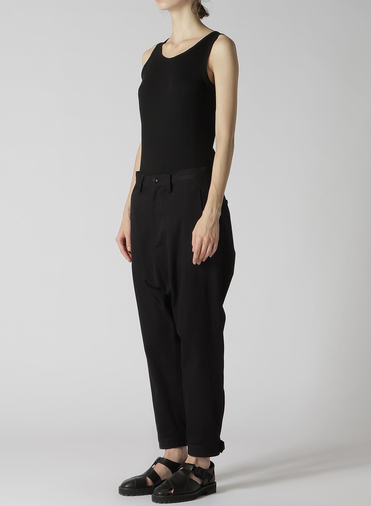 UNEVEN YARN SOFT TWILL SARROUEL