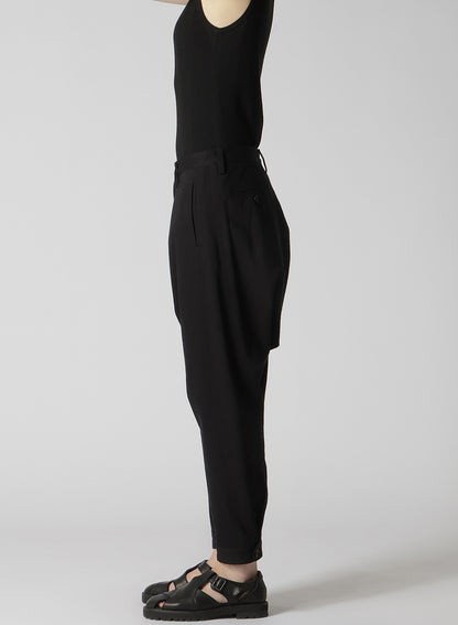 UNEVEN YARN SOFT TWILL SARROUEL