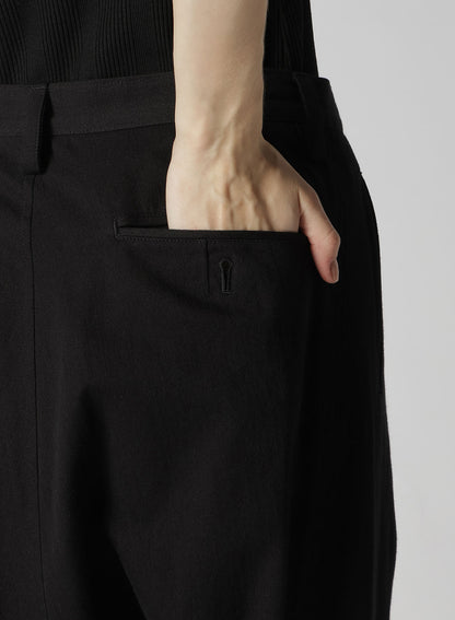 UNEVEN YARN SOFT TWILL SARROUEL