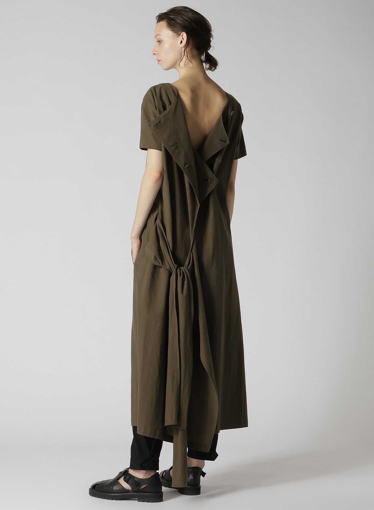 UNEVEN YARN SOFT TWILL SARROUEL