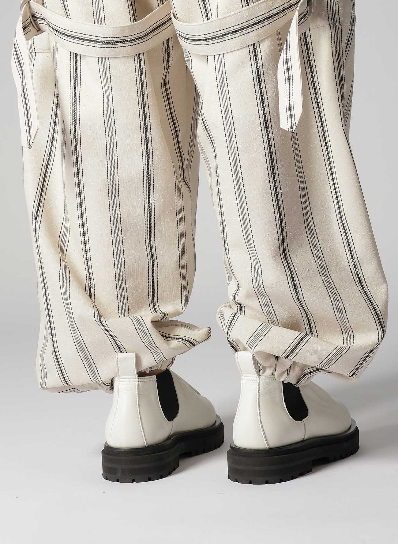 HARD TWISTED STRIPE POCKET PANTS