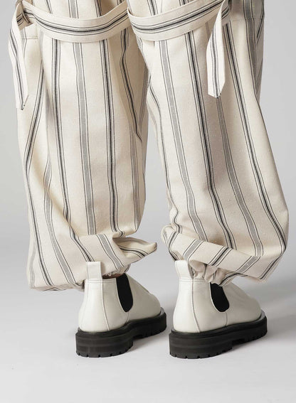 HARD TWISTED STRIPE POCKET PANTS