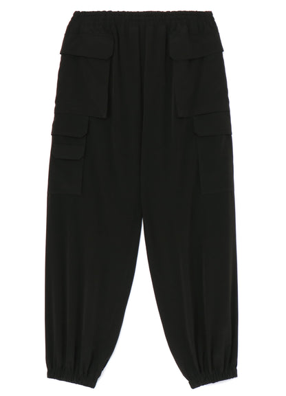 TRIACETATE/POLYESTER POCKET PANTS