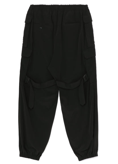 TRIACETATE/POLYESTER POCKET PANTS