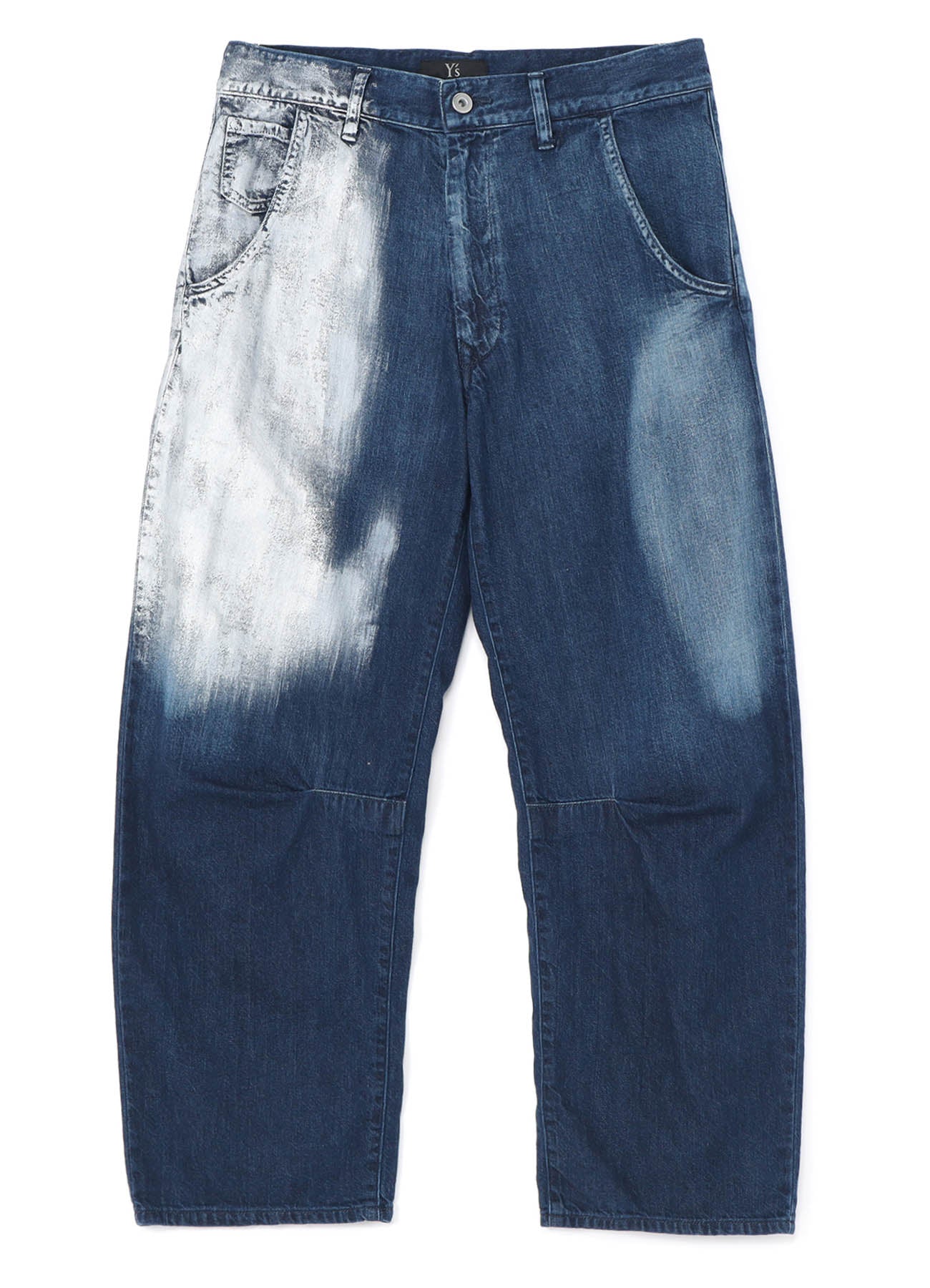 WIDE LEG GUSSETED DENIM PANTS – THE SHOP YOHJI YAMAMOTO