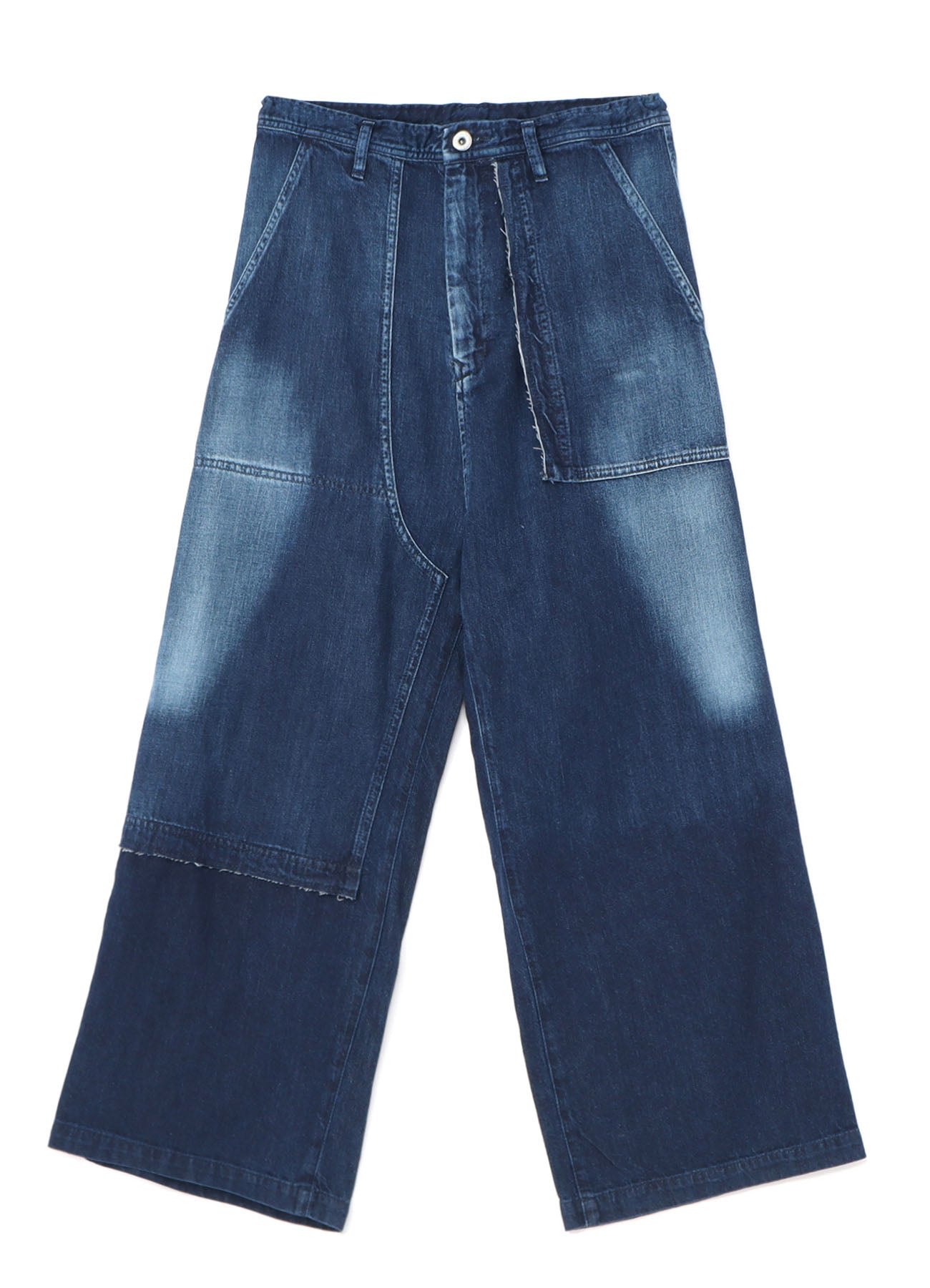 DENIM STRAIGHT PANTS