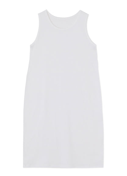 SOFT COTTON JERSEY SLEEVELESS T-SHIRT