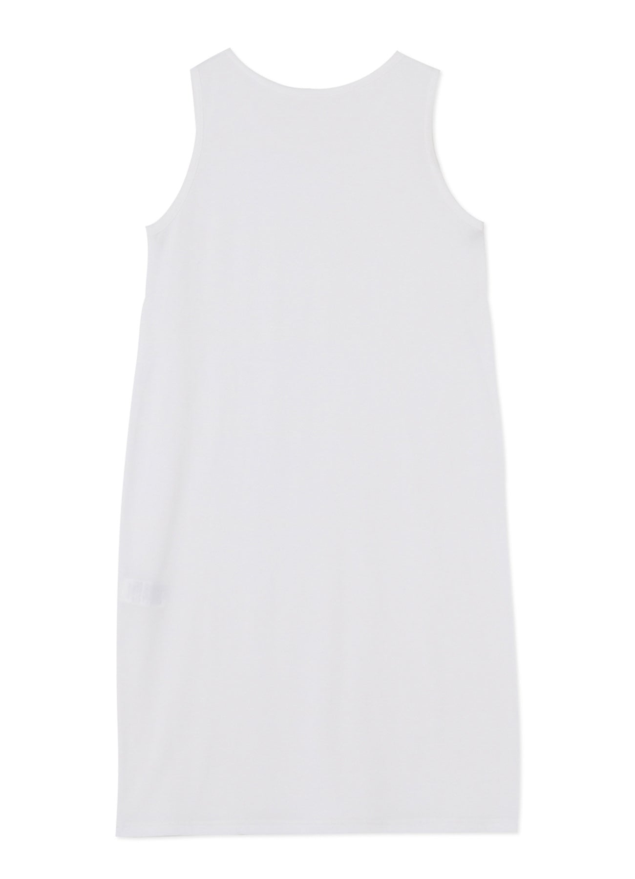 SOFT COTTON JERSEY SLEEVELESS T-SHIRT