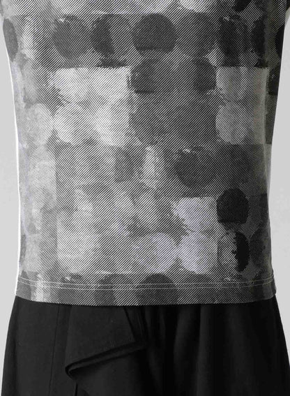 POLKA DOT PIGMENT PRINT T