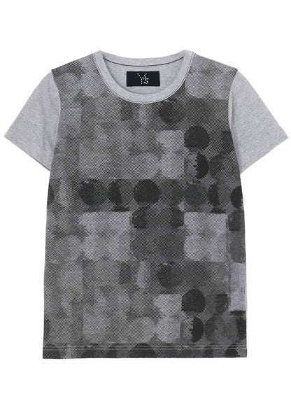 POLKA DOT PIGMENT PRINT T