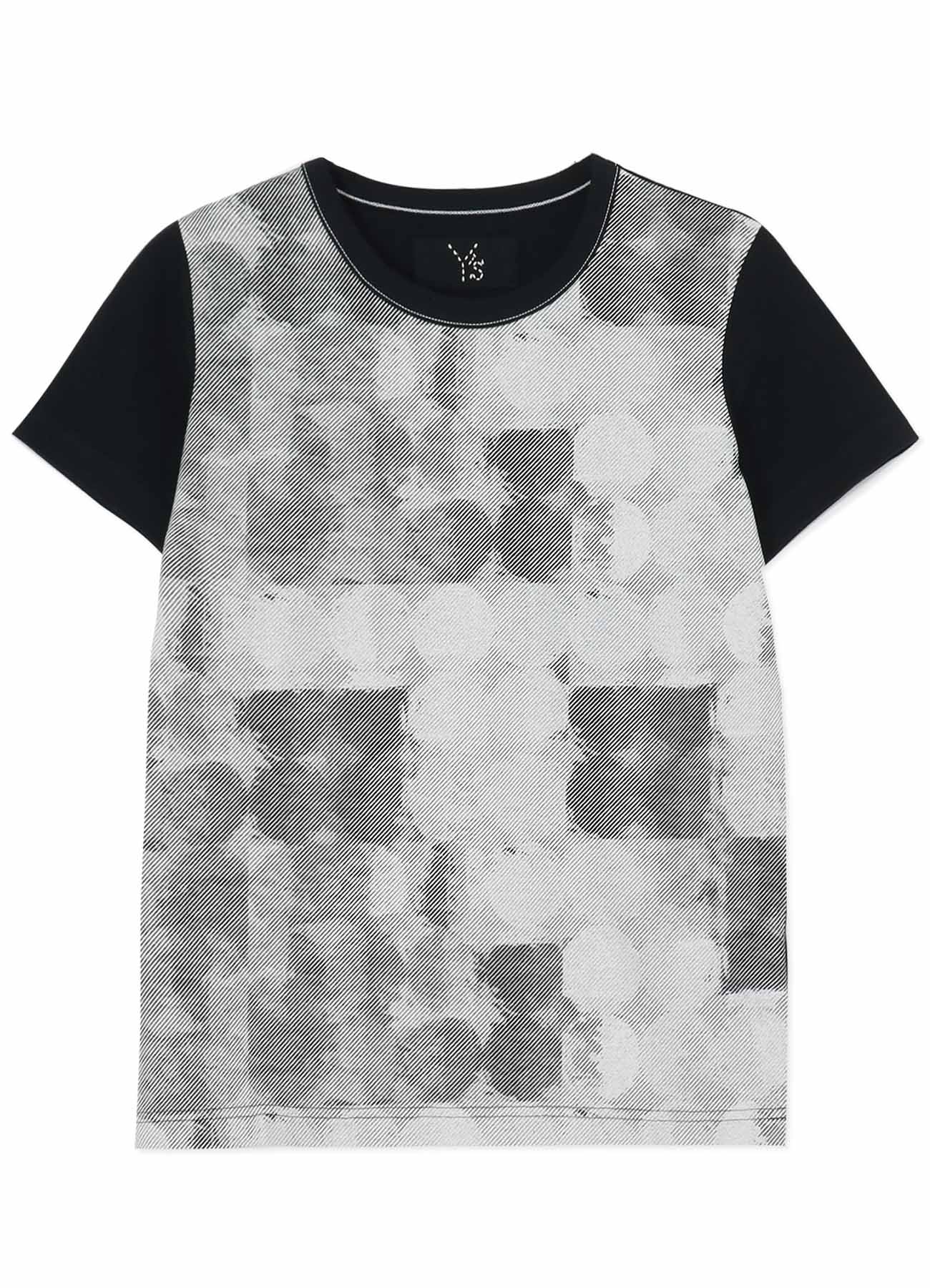 POLKA DOT PIGMENT PRINT T