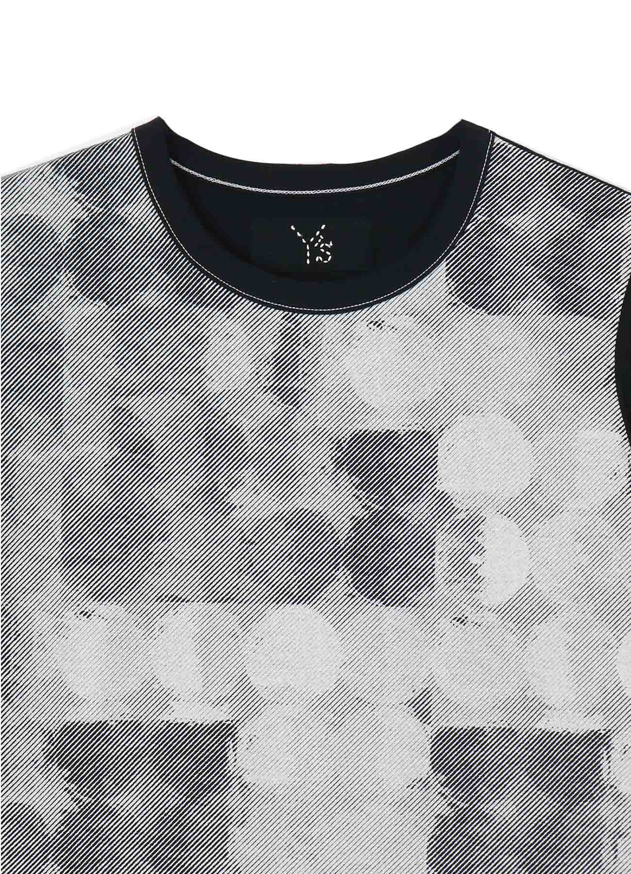 POLKA DOT PIGMENT PRINT T