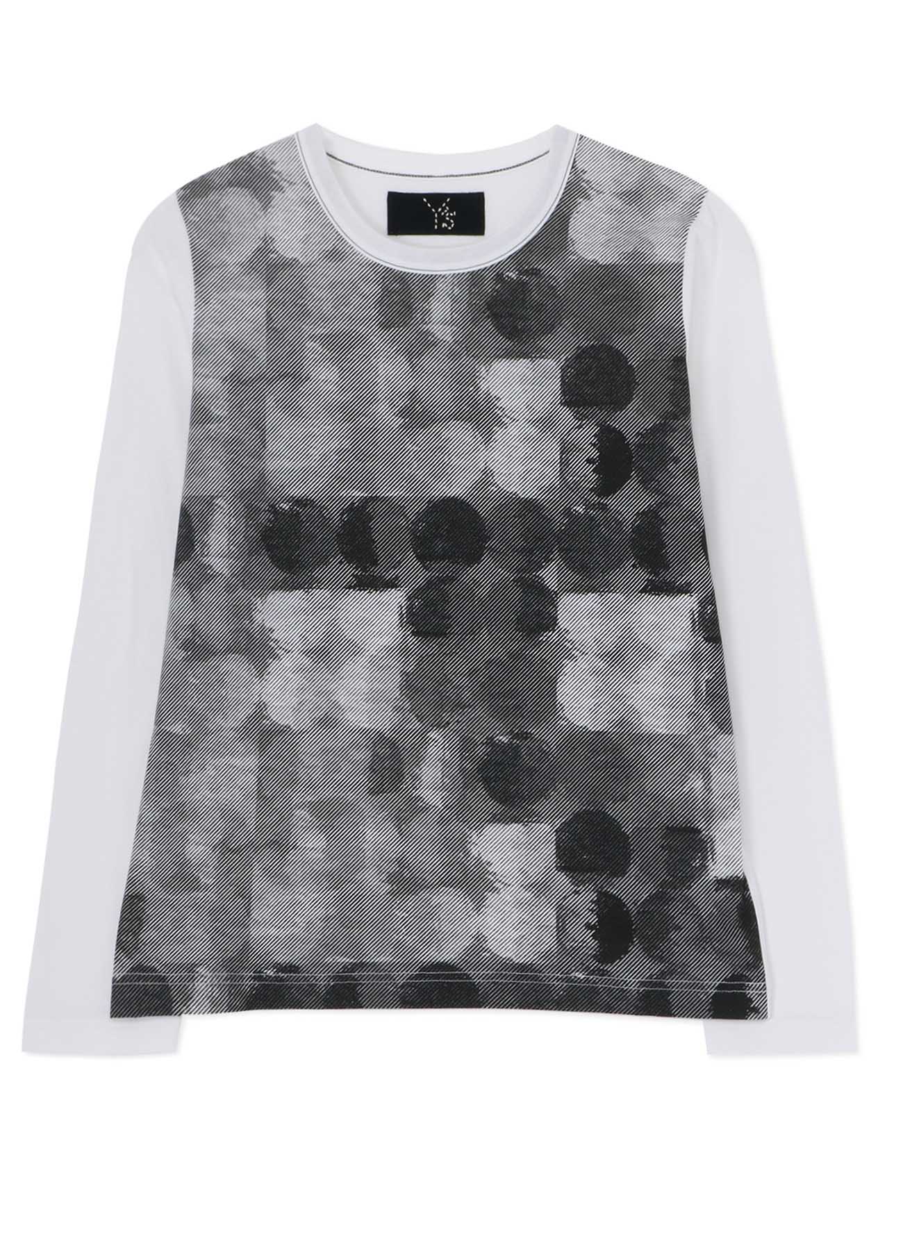 POLKA DOT PIGMENT PRINT LONG T