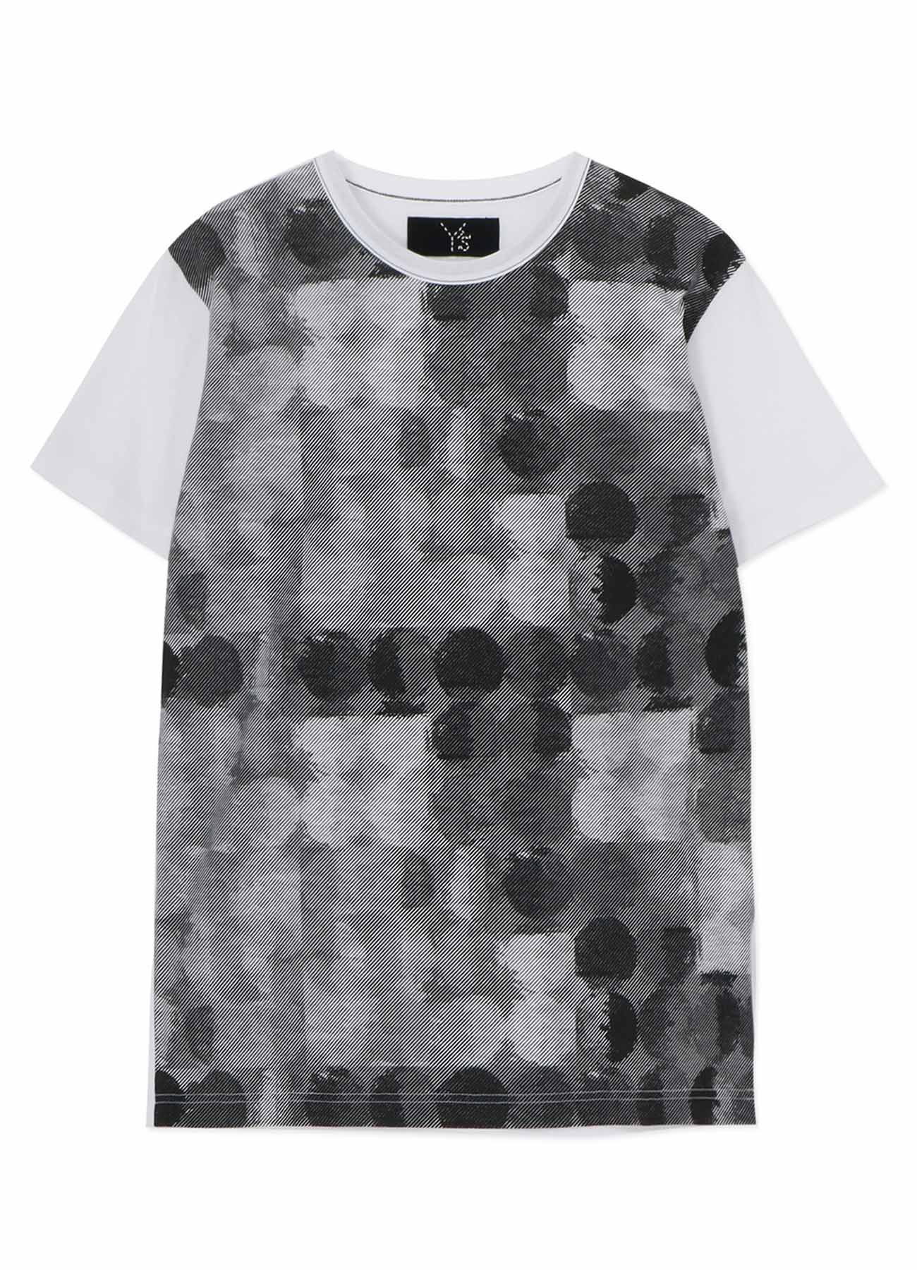 POLKA DOT PIGMENT PRINT T