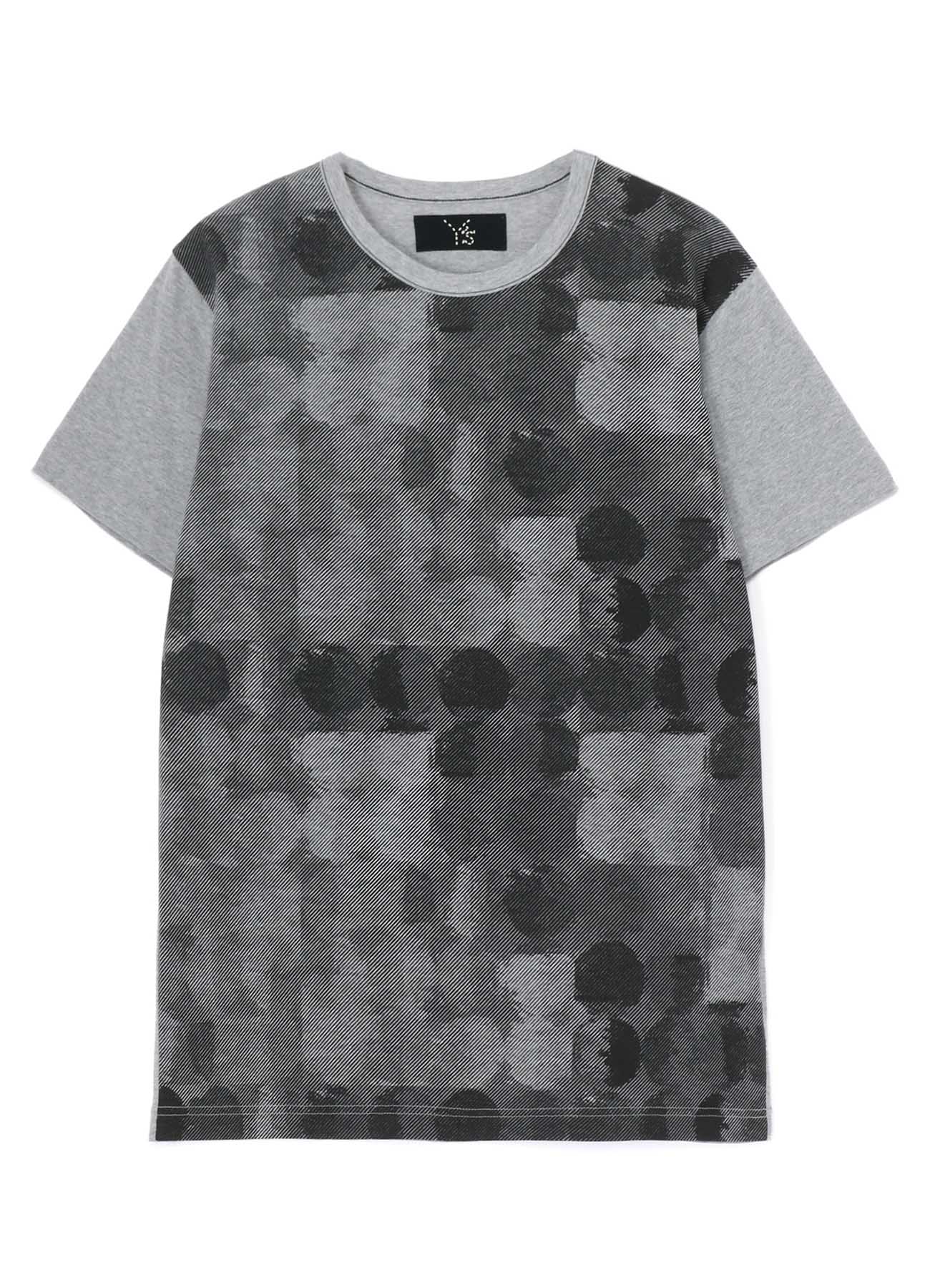 POLKA DOT PIGMENT PRINT T