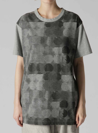 POLKA DOT PIGMENT PRINT T