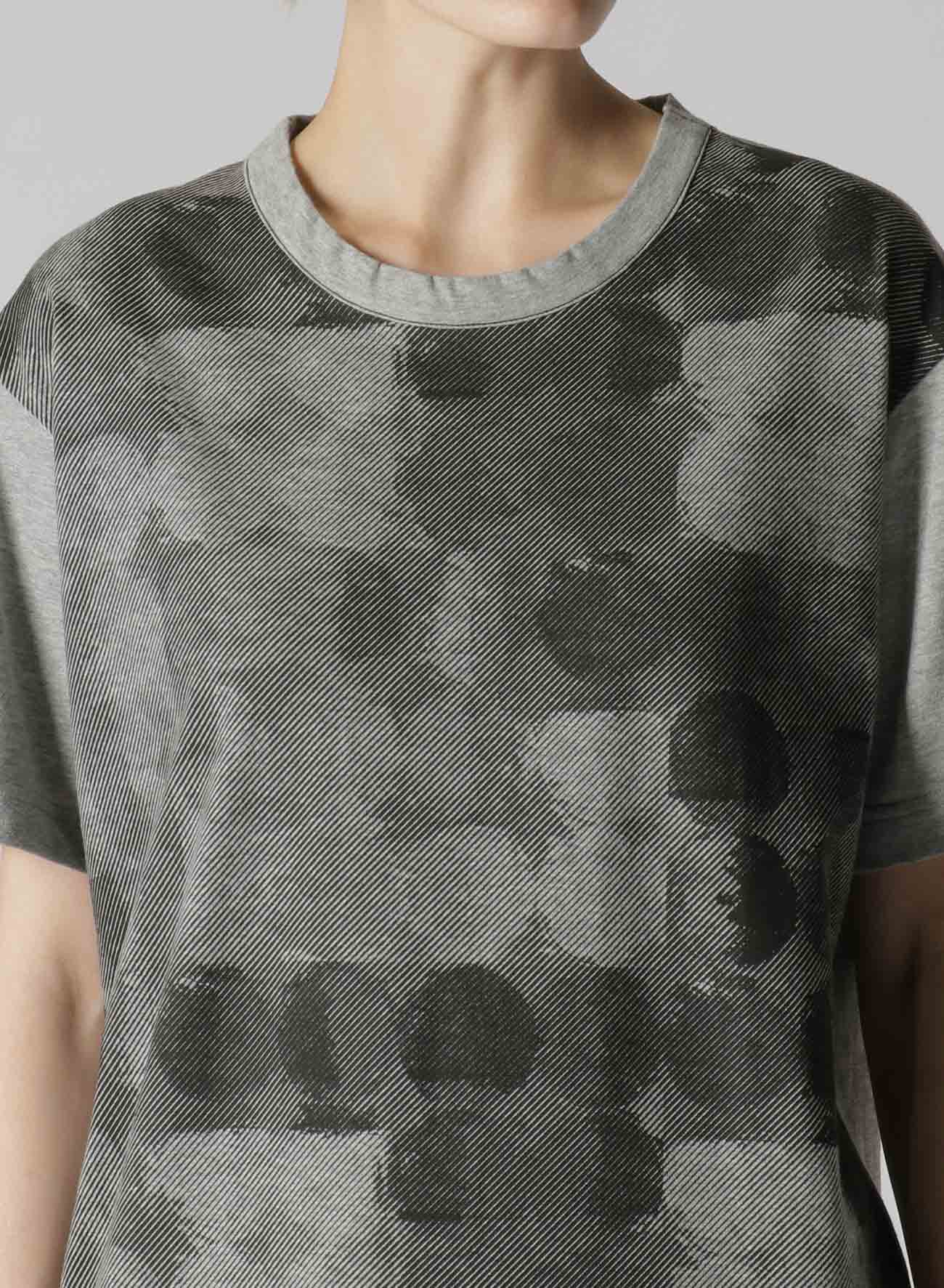 POLKA DOT PIGMENT PRINT T