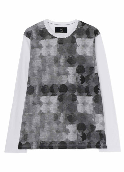 POLKA DOT PIGMENT PRINT LONG T