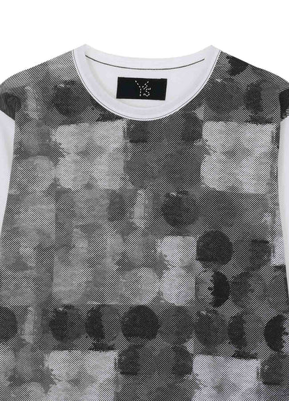 POLKA DOT PIGMENT PRINT LONG T