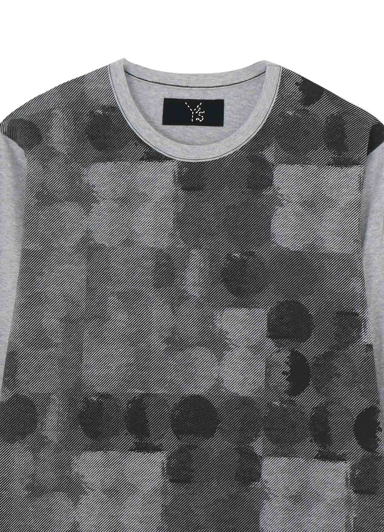 POLKA DOT PIGMENT PRINT LONG T