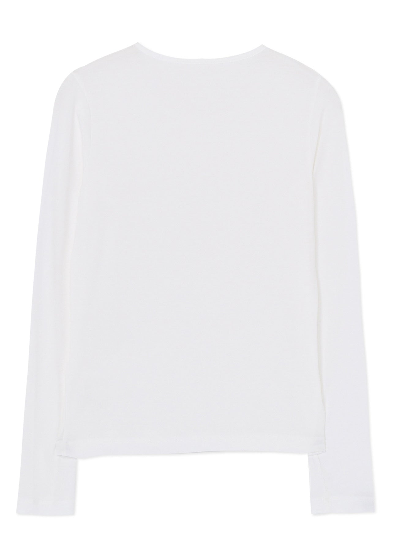 RAYON JERSEY ROUND NECK LONG SLEEVE T